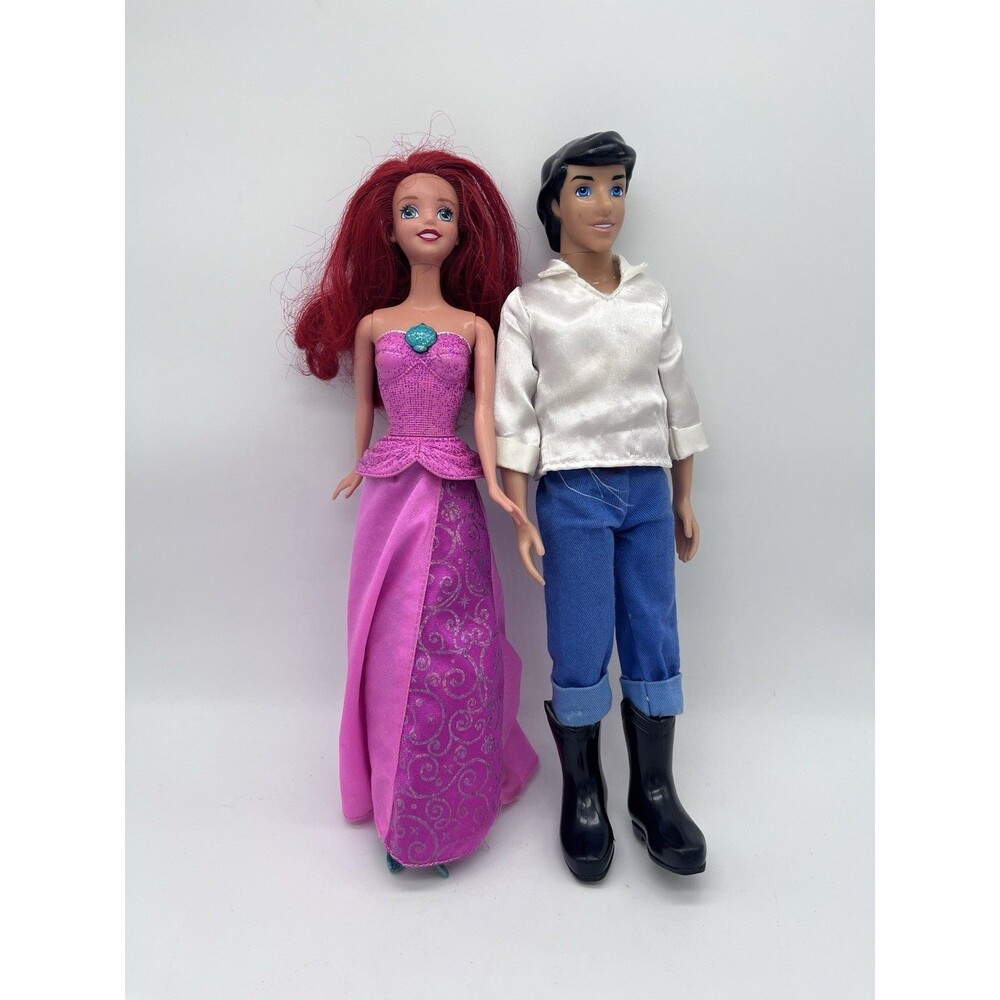 Disney The Little Mermaid Ariel & Prince Eric Doll